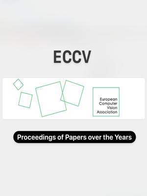 ECCV Conference Papers（历年）